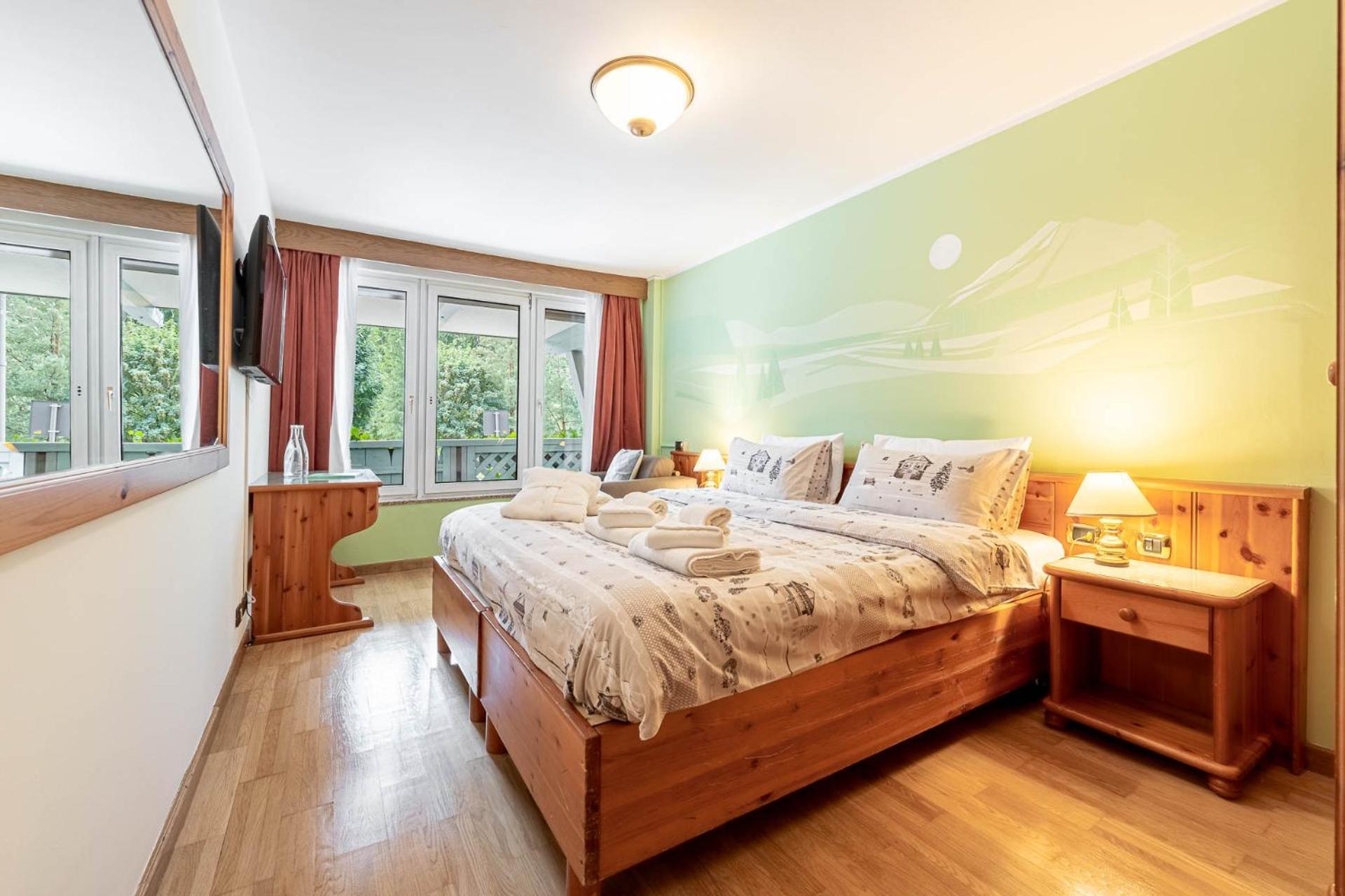 Hotel Dolomiti Schloss Canazei Dış mekan fotoğraf